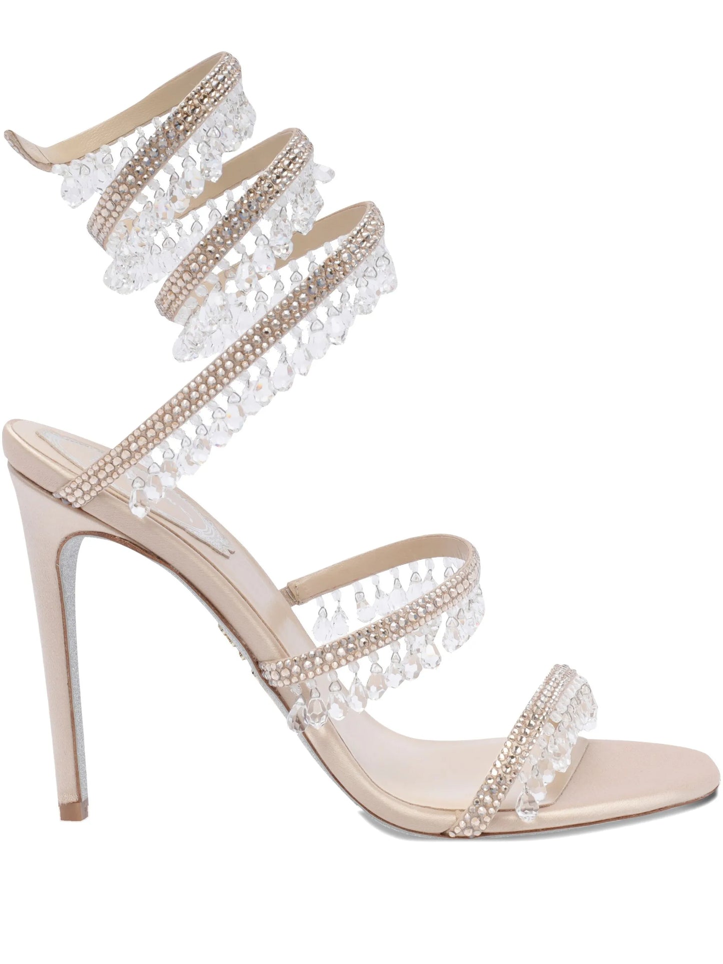 105mm crystal-embellished sandals
