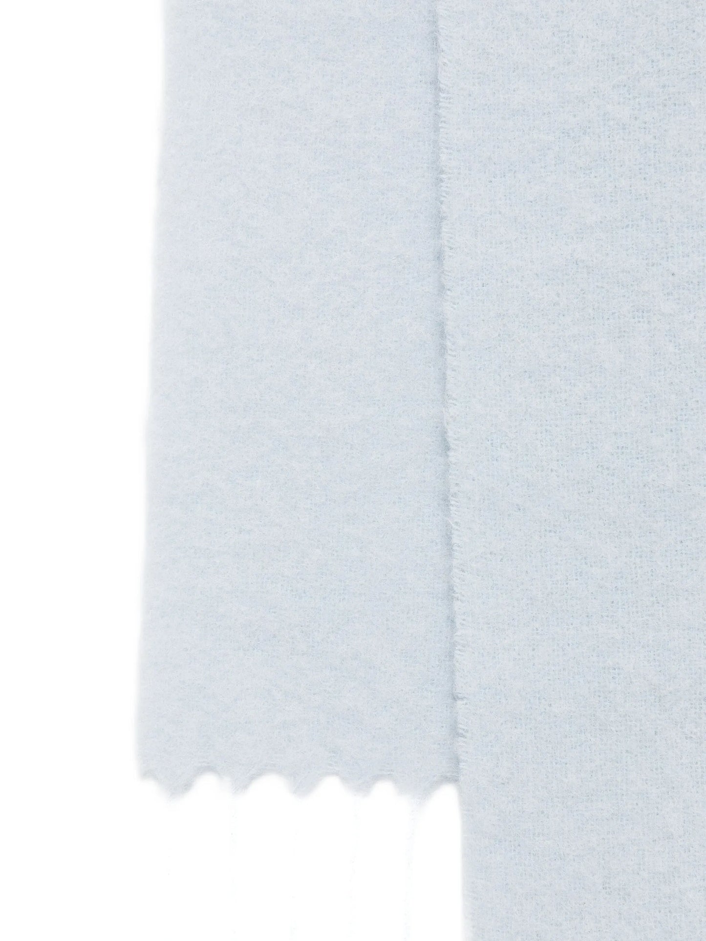 fringed wool scarf