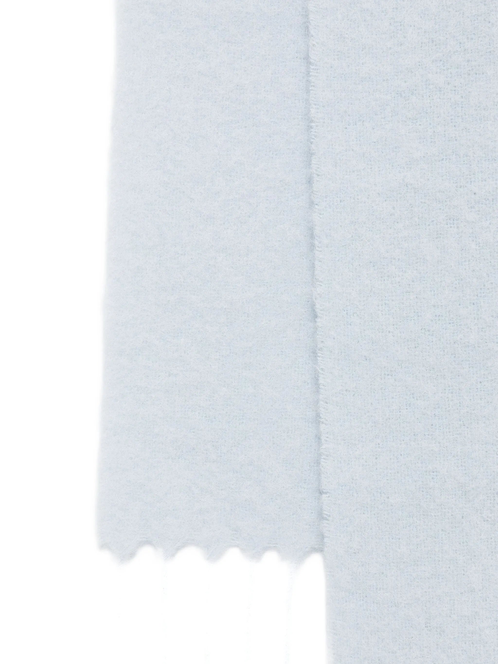fringed wool scarf