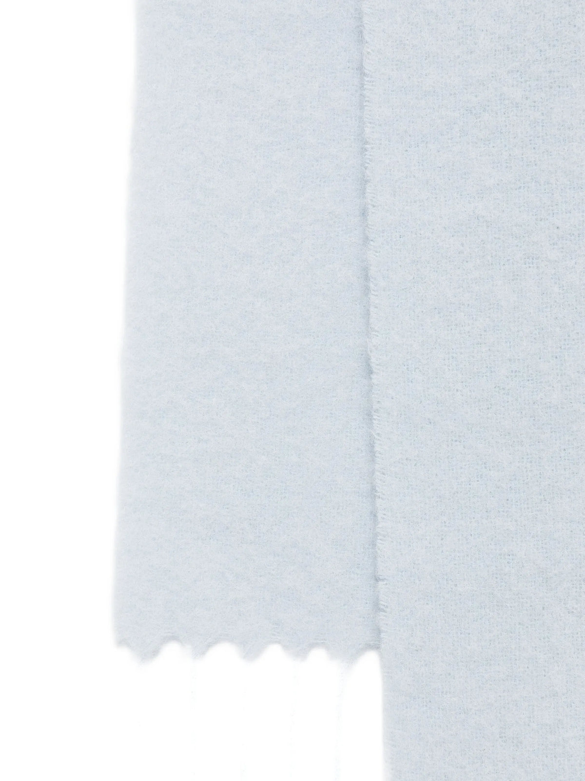 fringed wool scarf