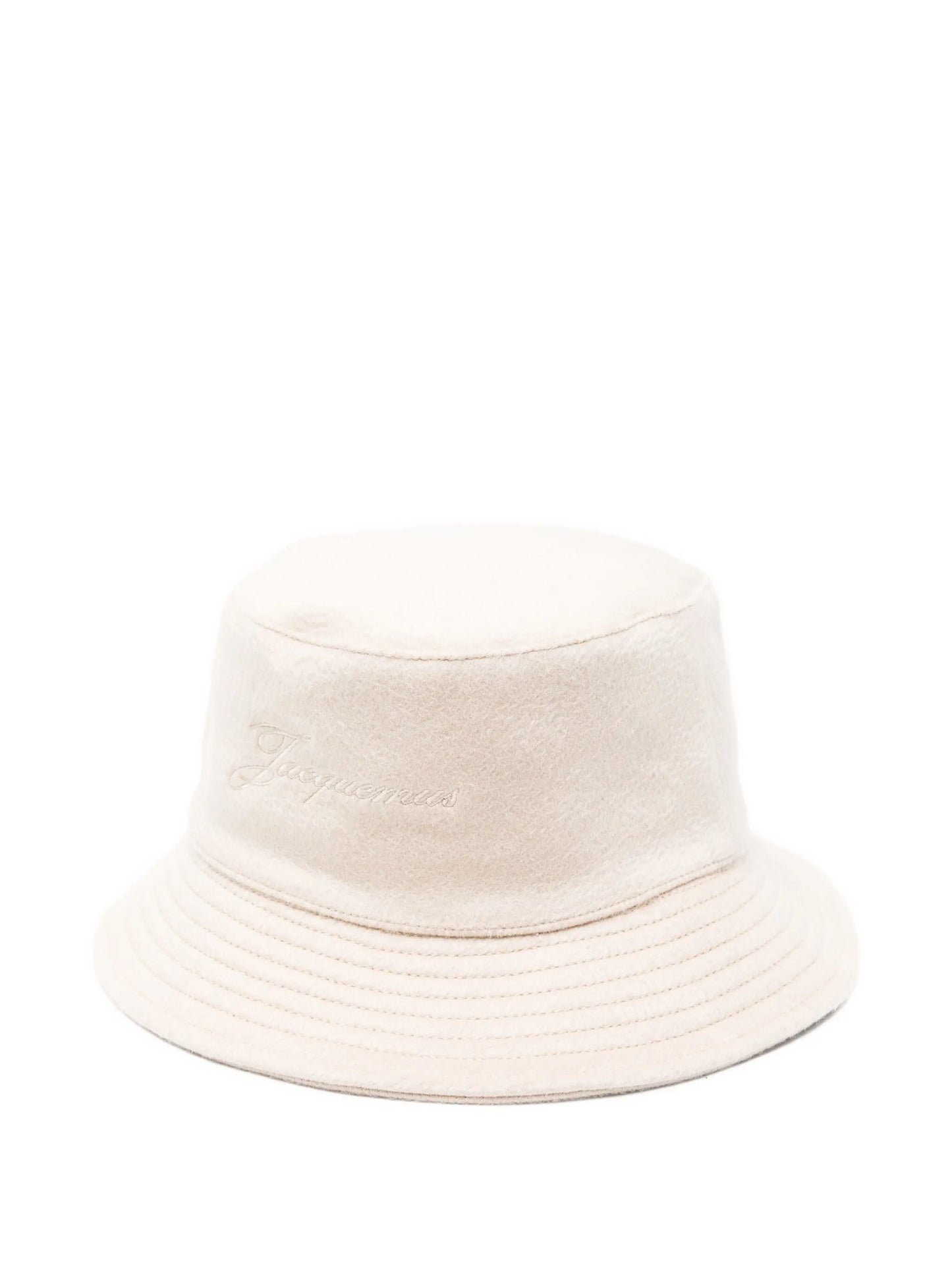 embroidered-logo bucket hat