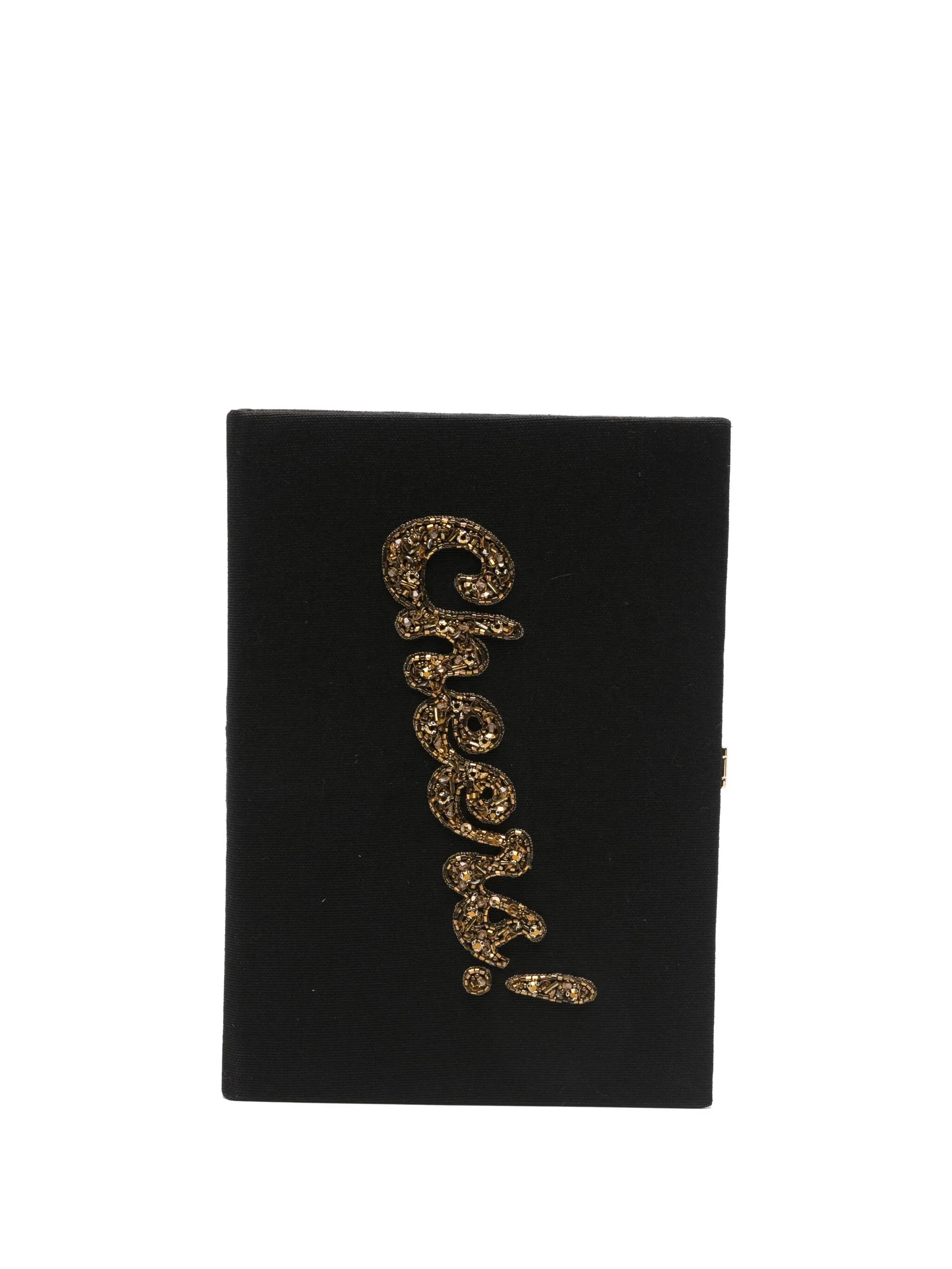 Cheers beaded mini bag