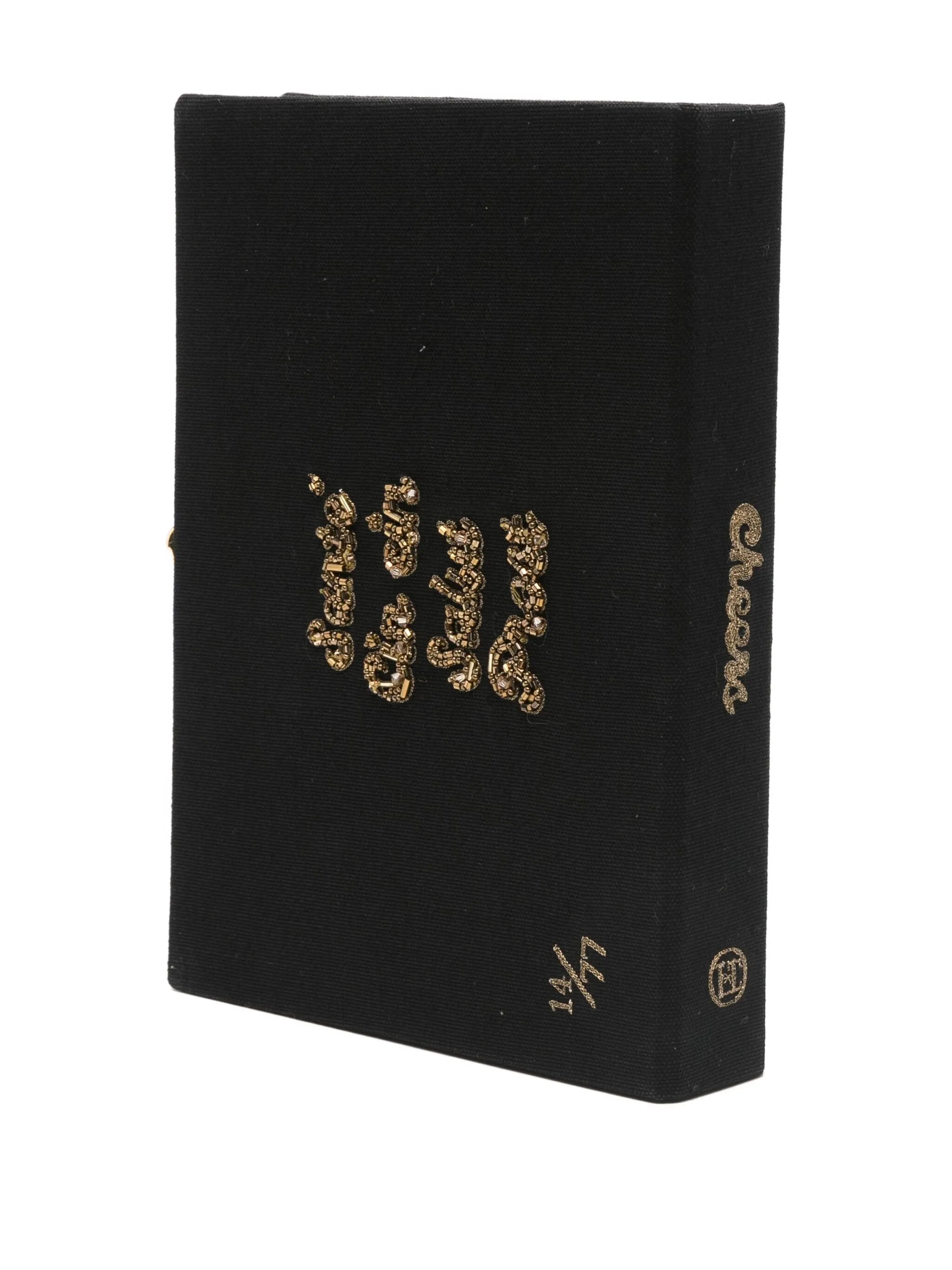 Cheers beaded mini bag