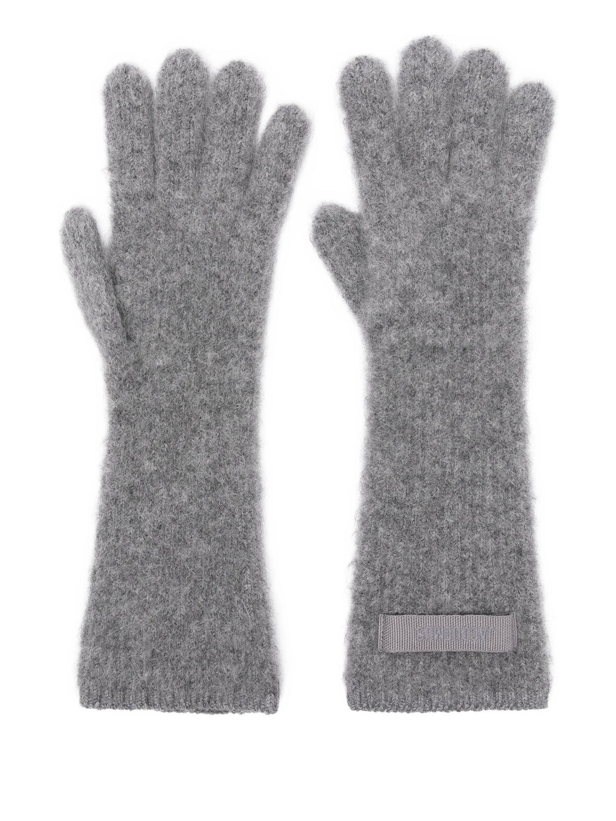 knitted gloves