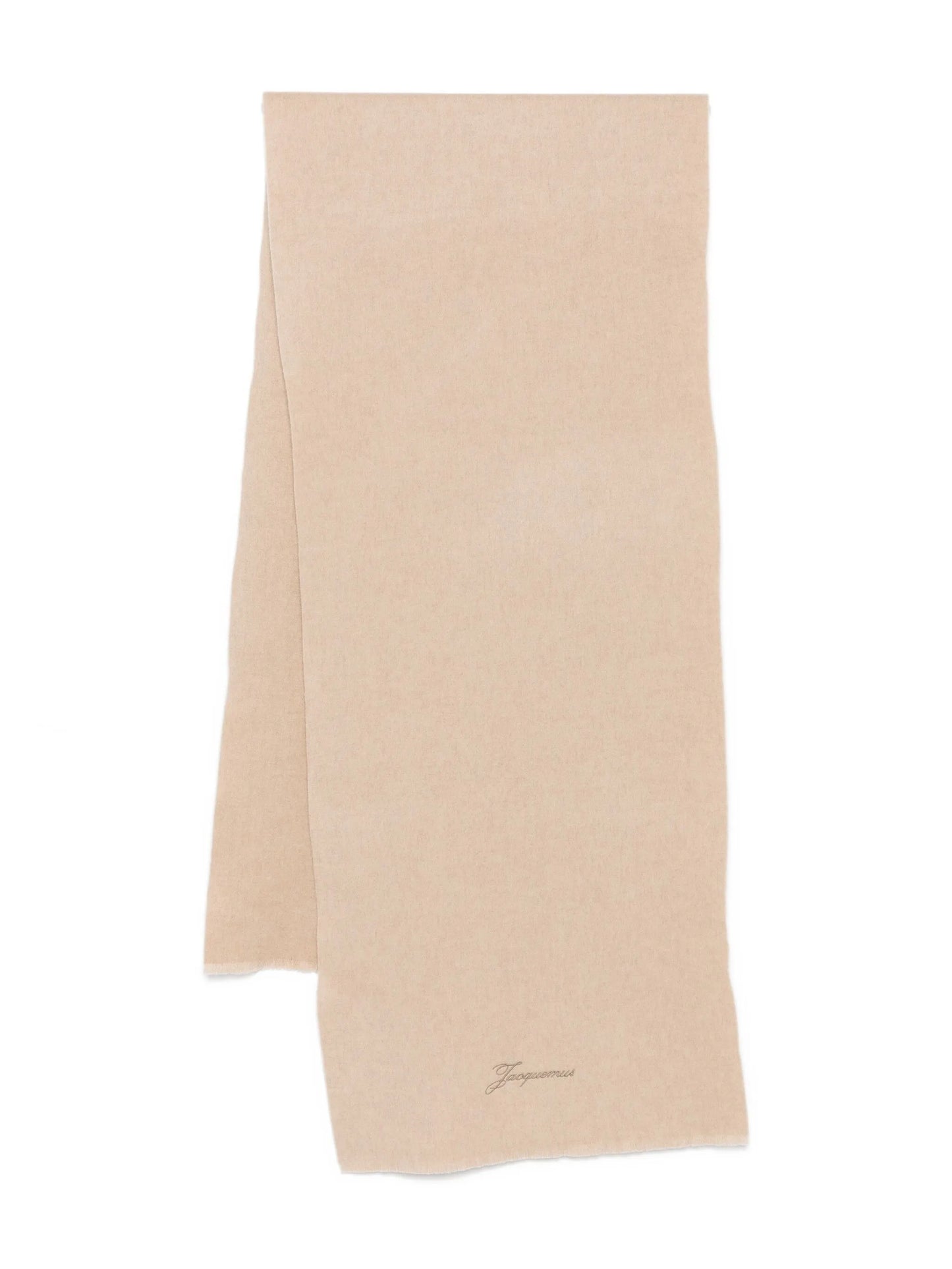 embroidered wool scarf
