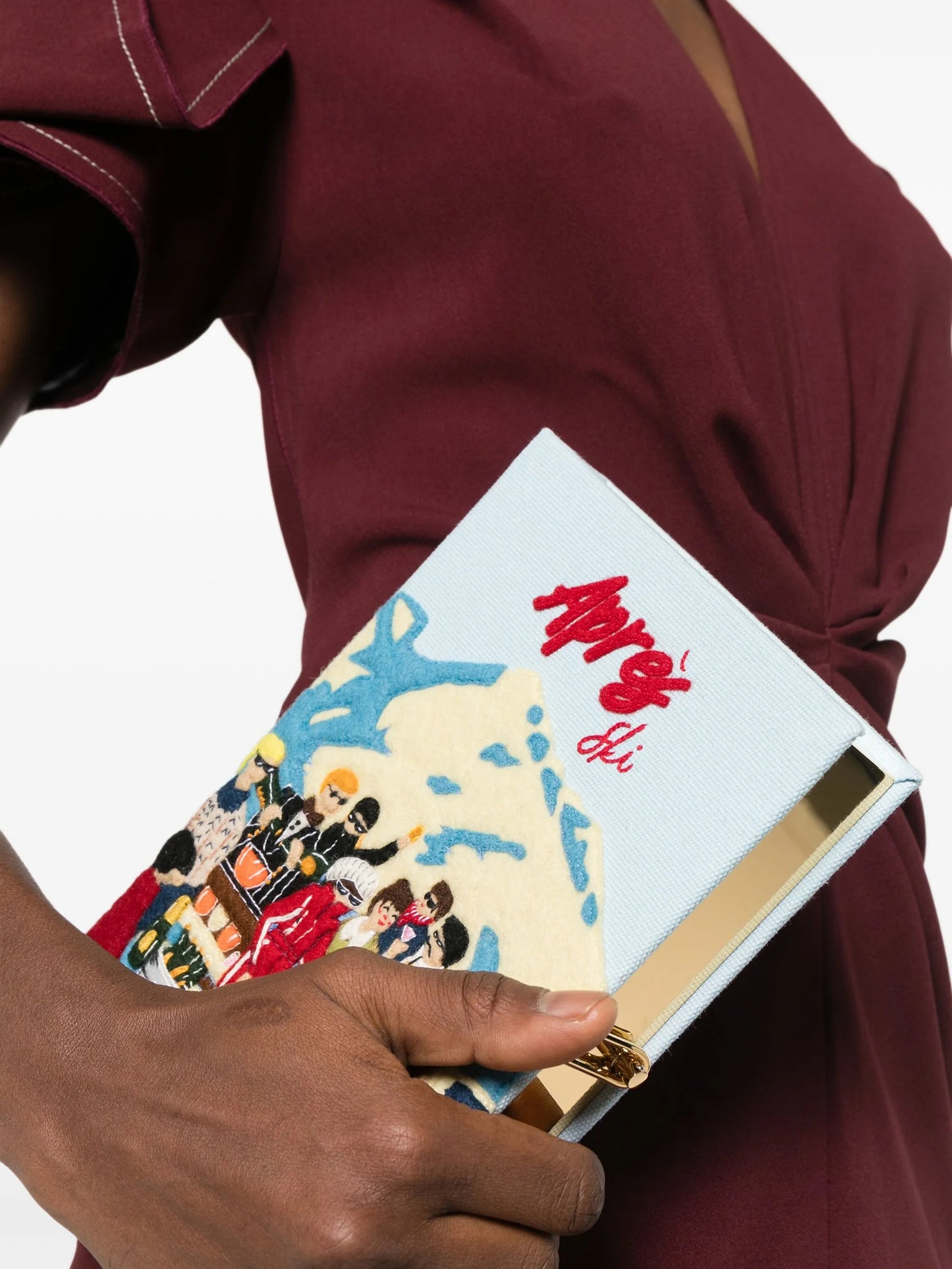 Après Ski clutch bag