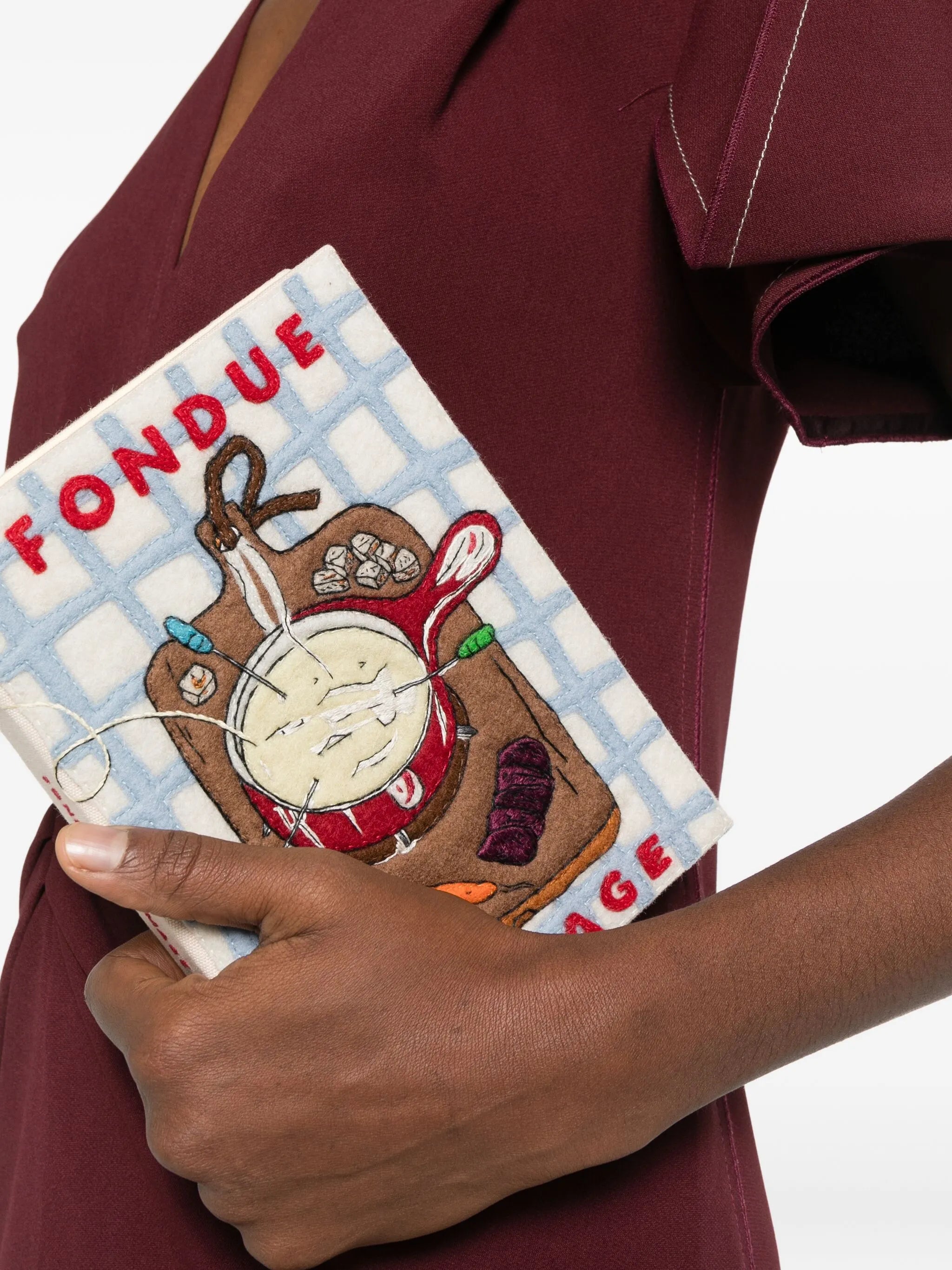 Fondue Fromage clutch