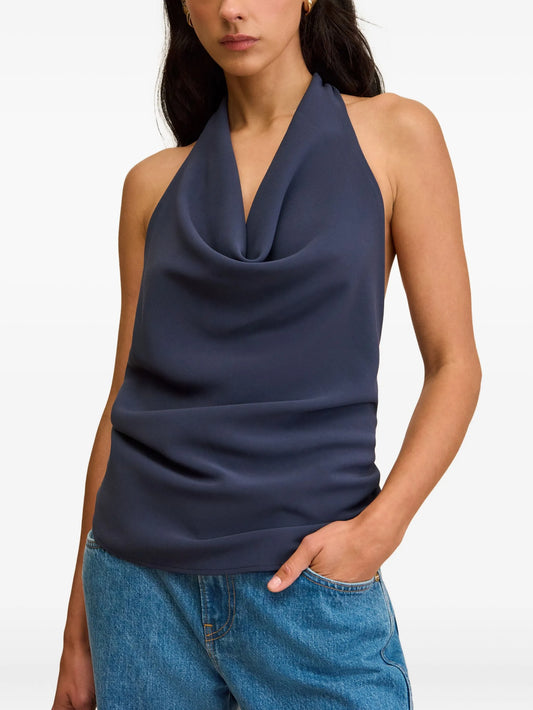 Augusta cowl-neck top