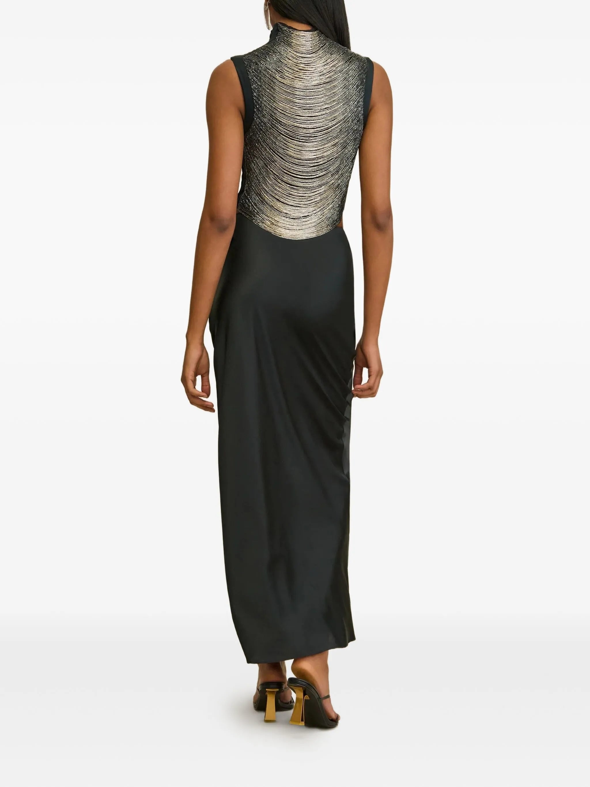 Taraji bead-embellished tank top