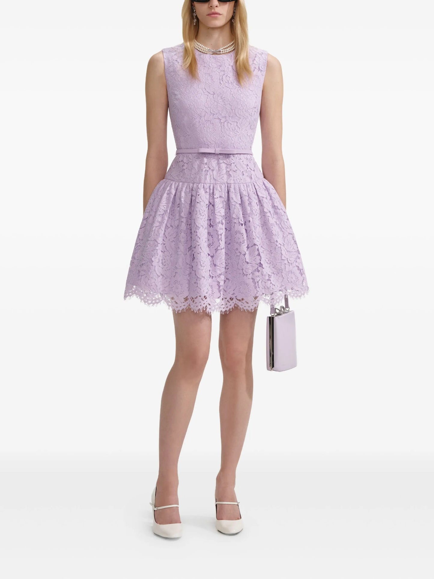 embroidered-lace dress