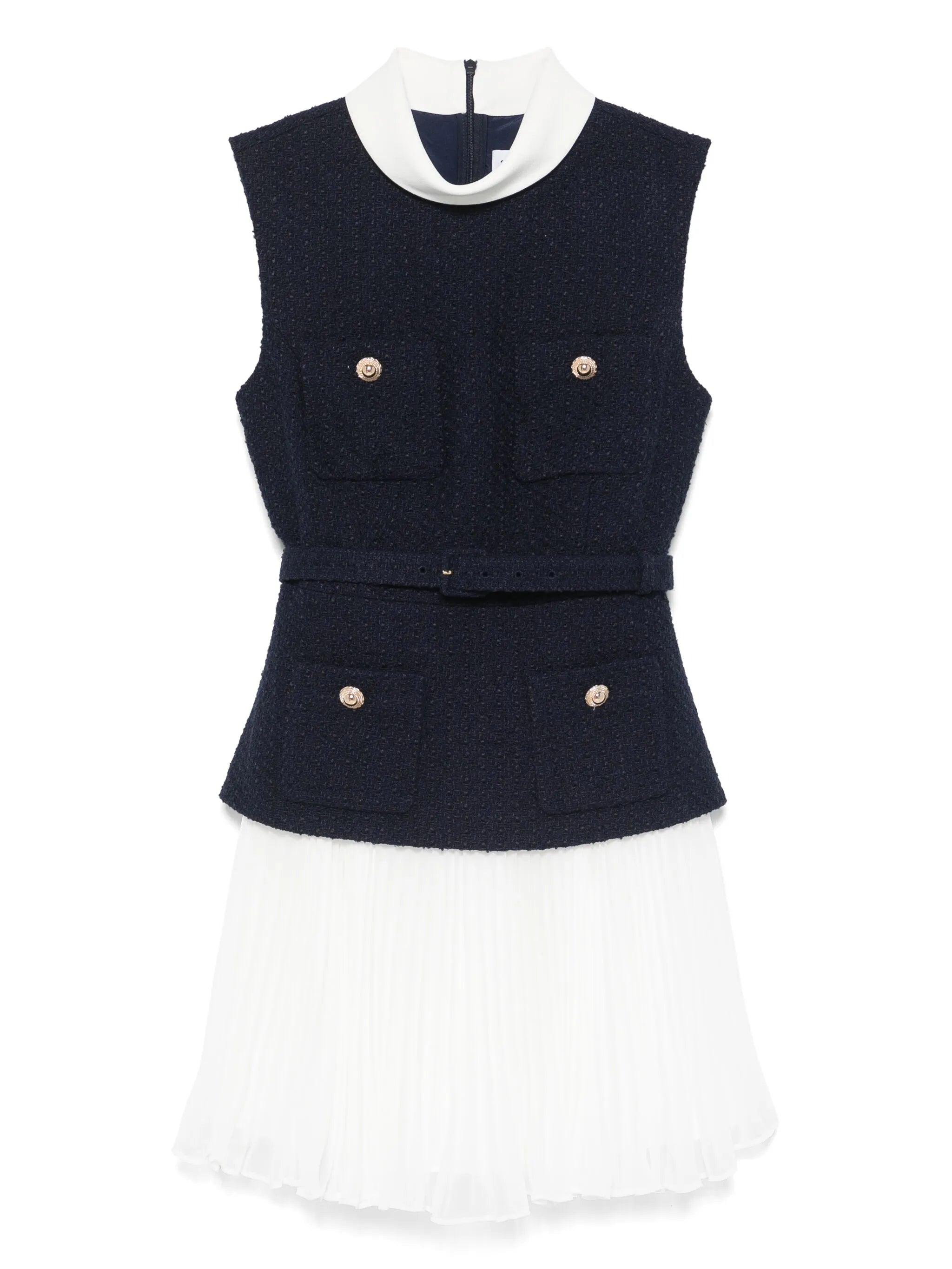chiffon mini dress