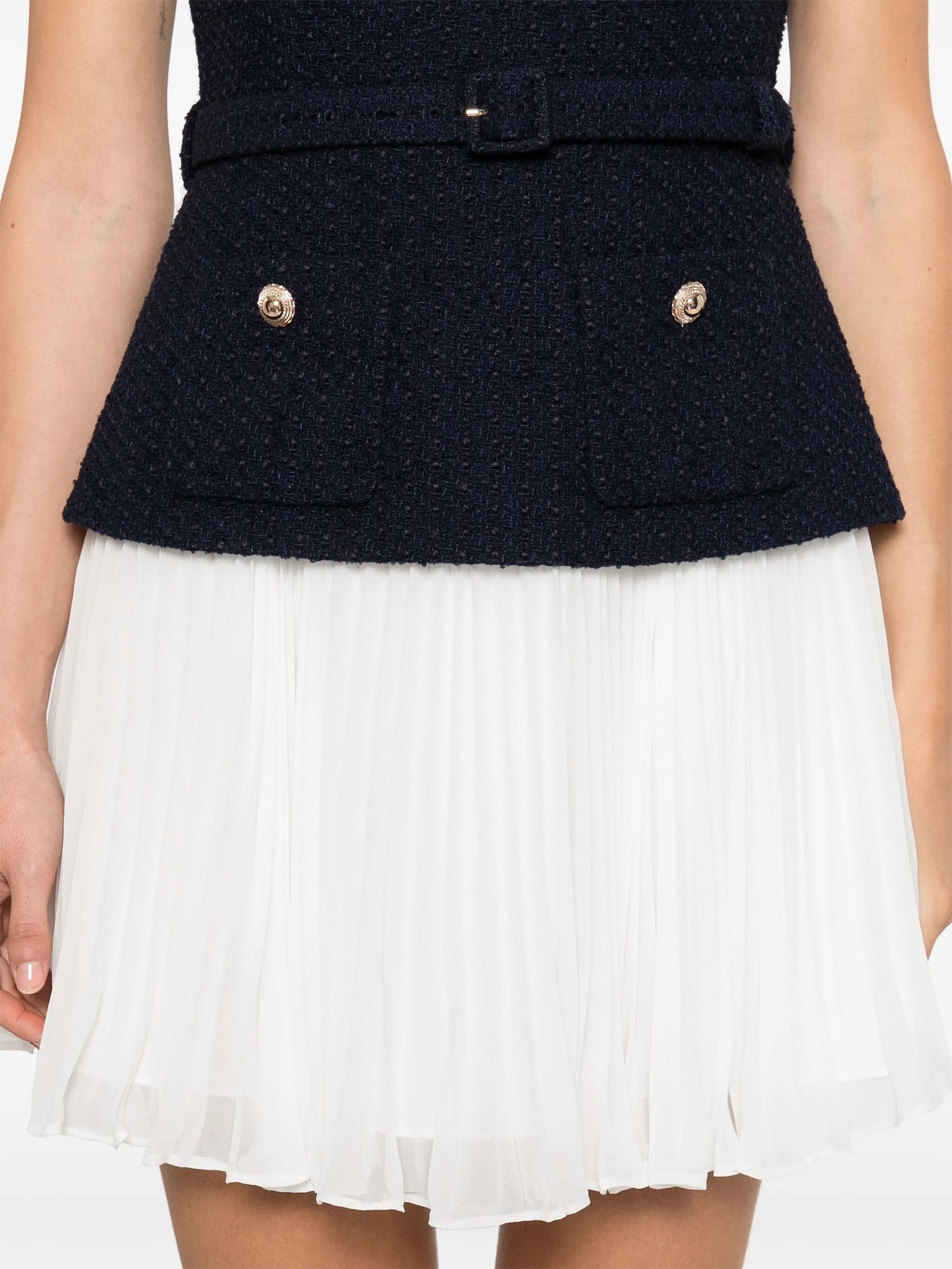 chiffon mini dress