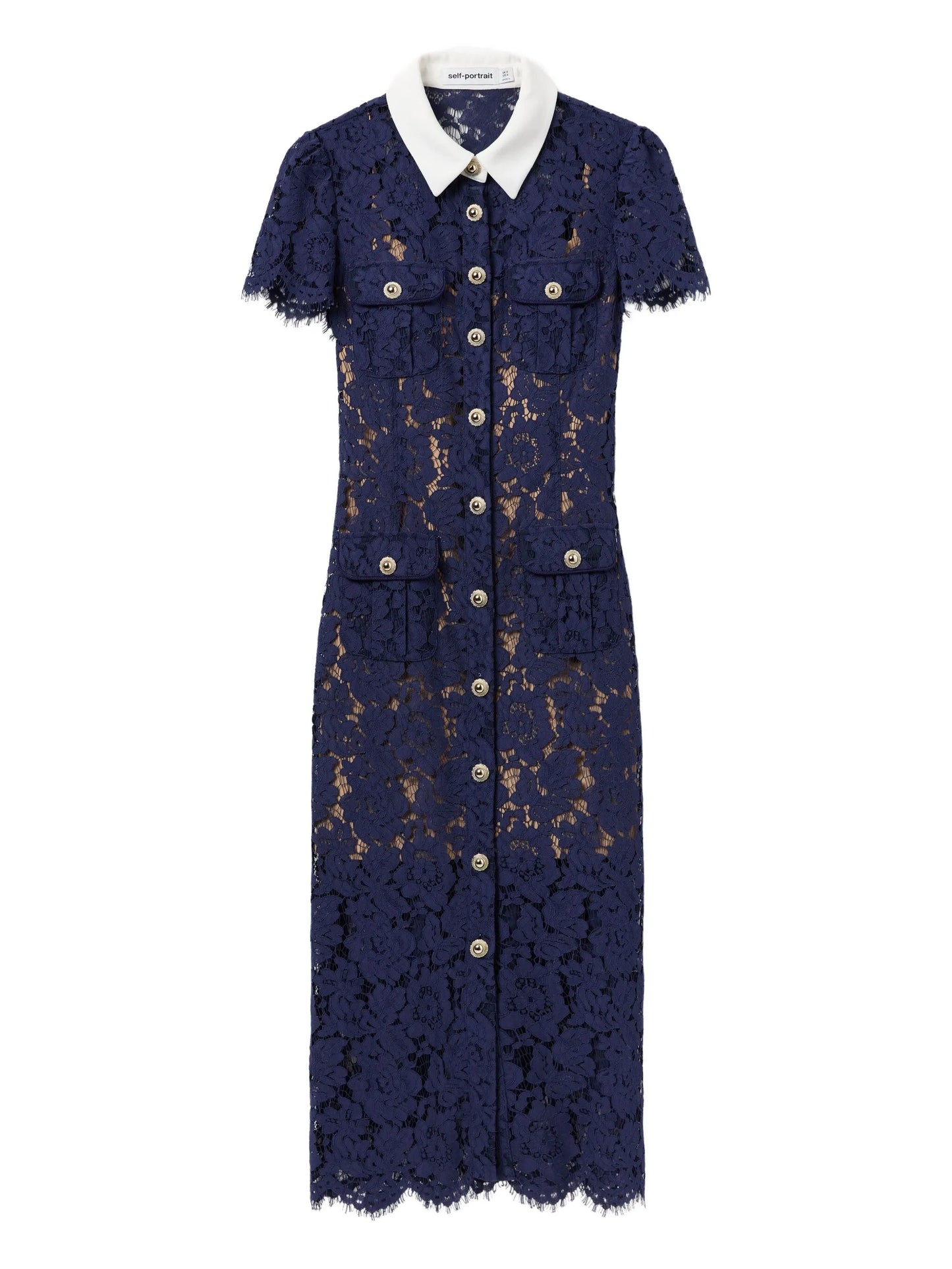 embroidered-lace dress