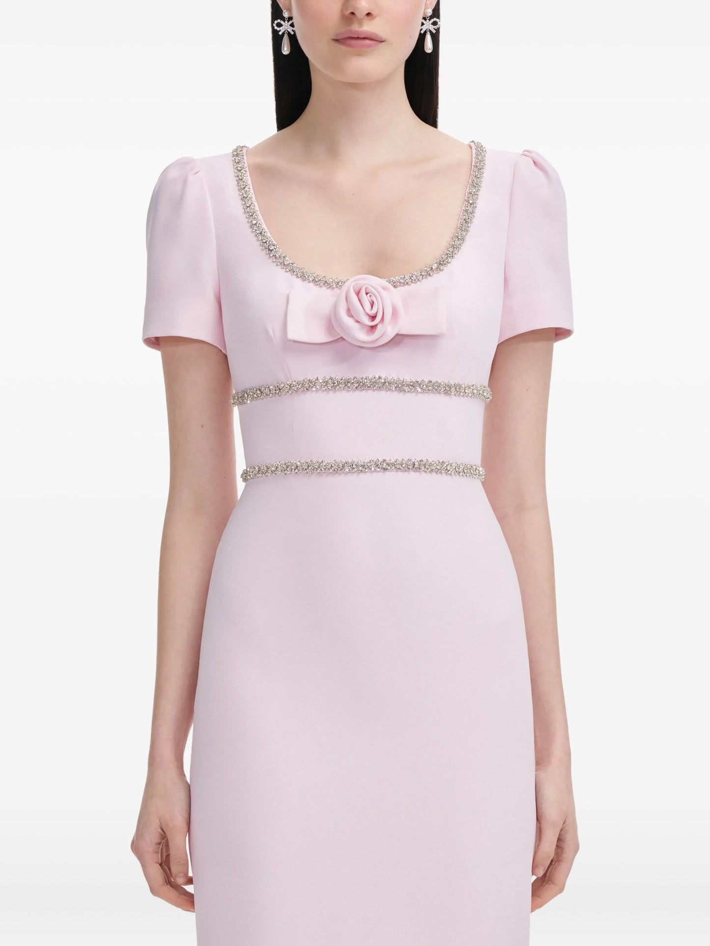 crystal-embellished dress