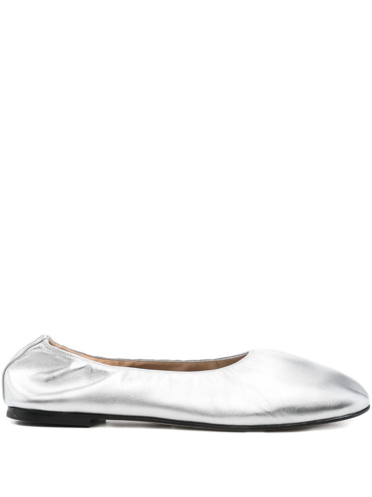 leather ballet flats