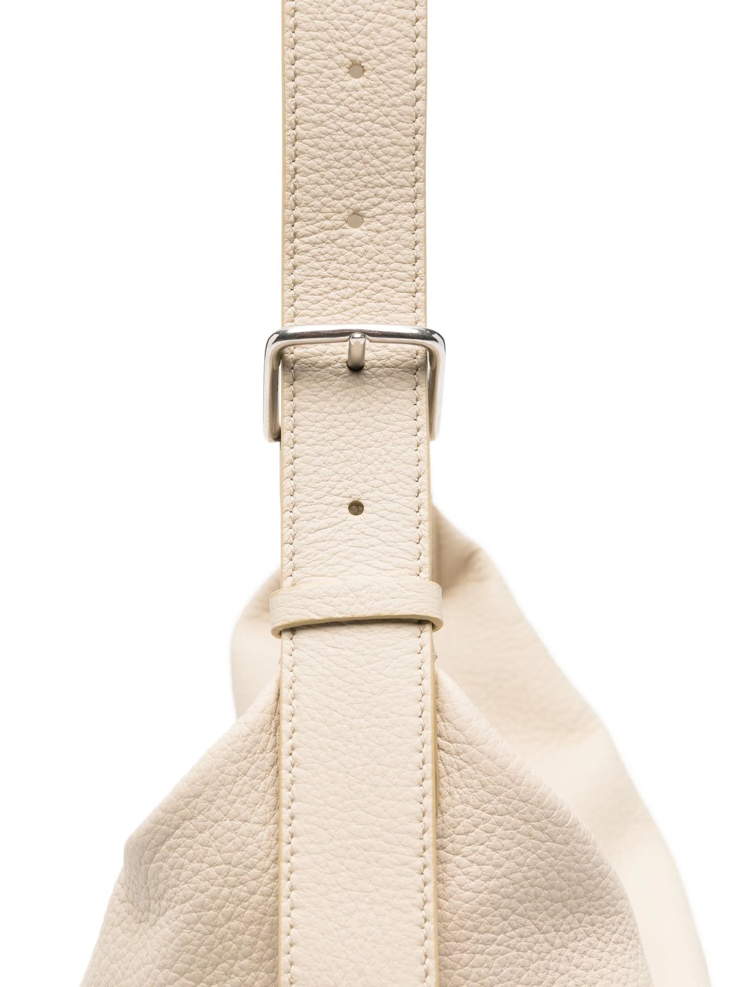 Isa buckle-fastening leather shoulder bag