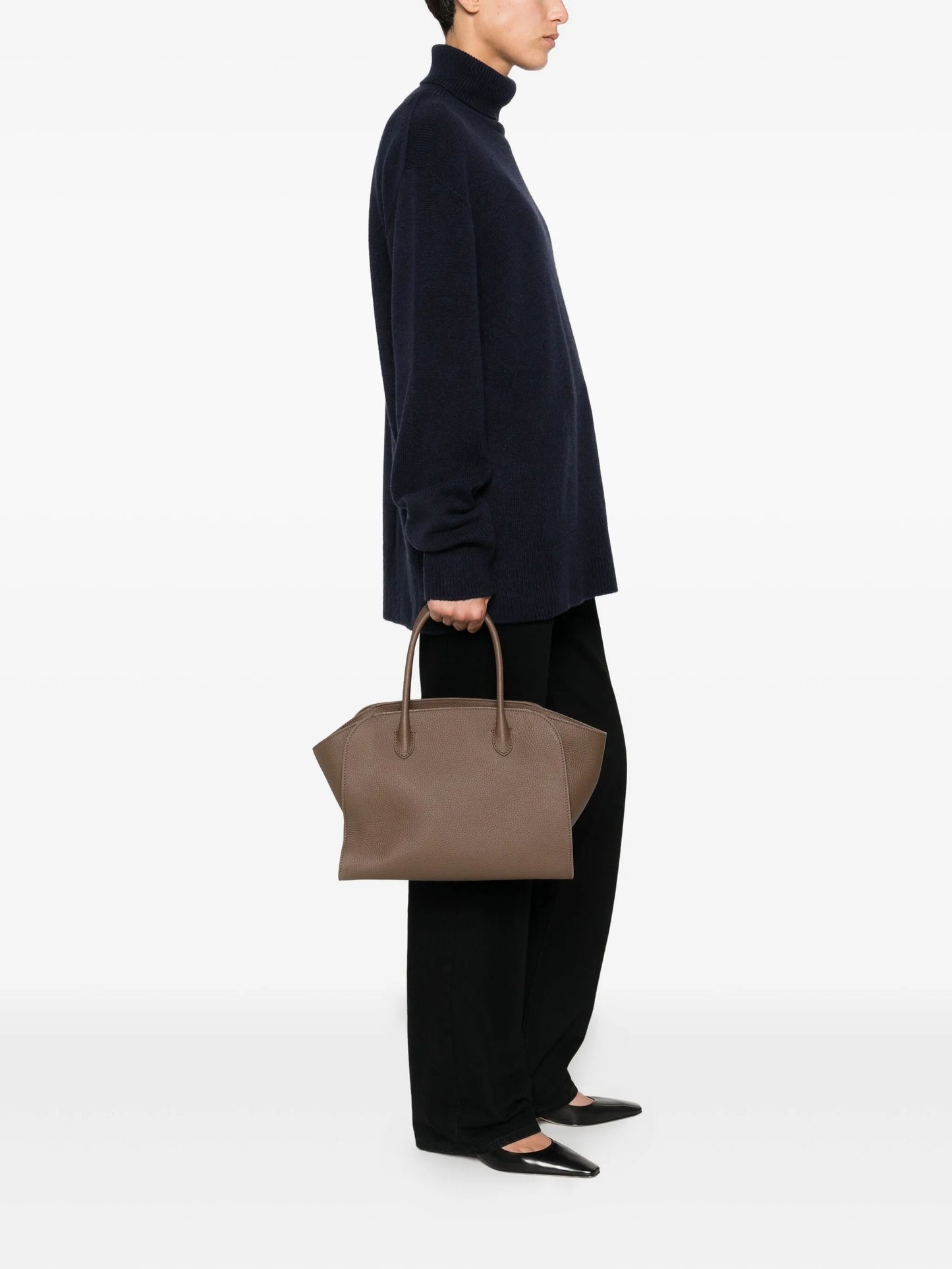 Marlo leather tote bag