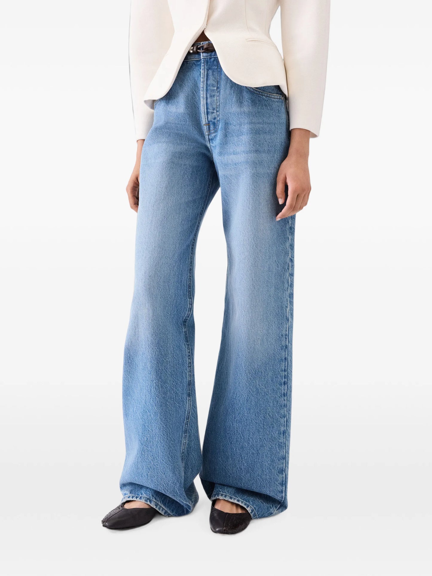 The wide De-Nîmes oversized denim pants