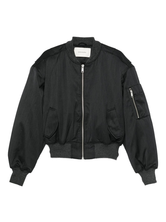 Broad bomber jacket