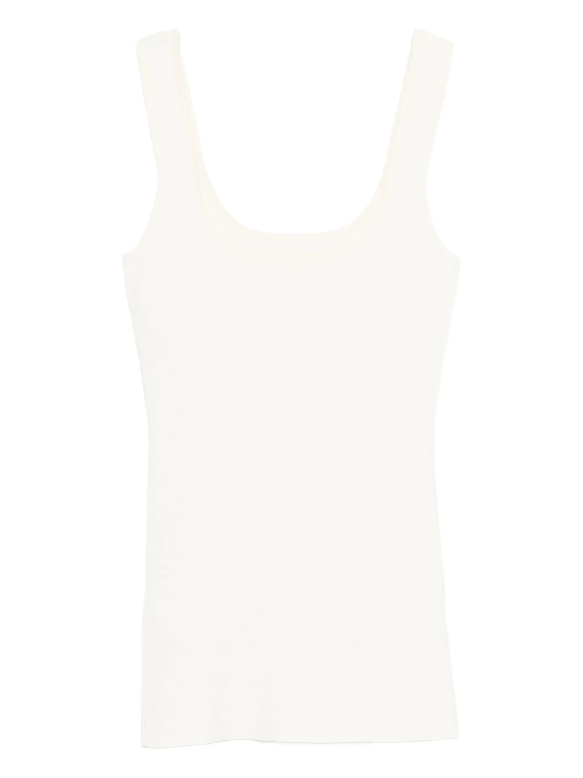 squared-neck tank top