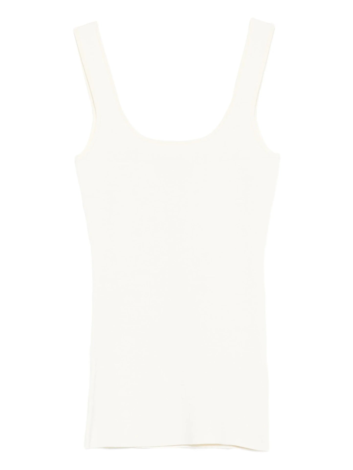 squared-neck tank top