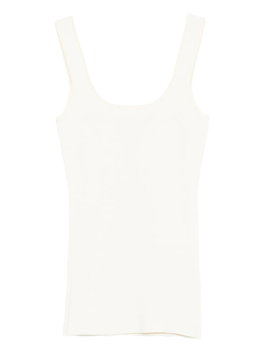 squared-neck tank top