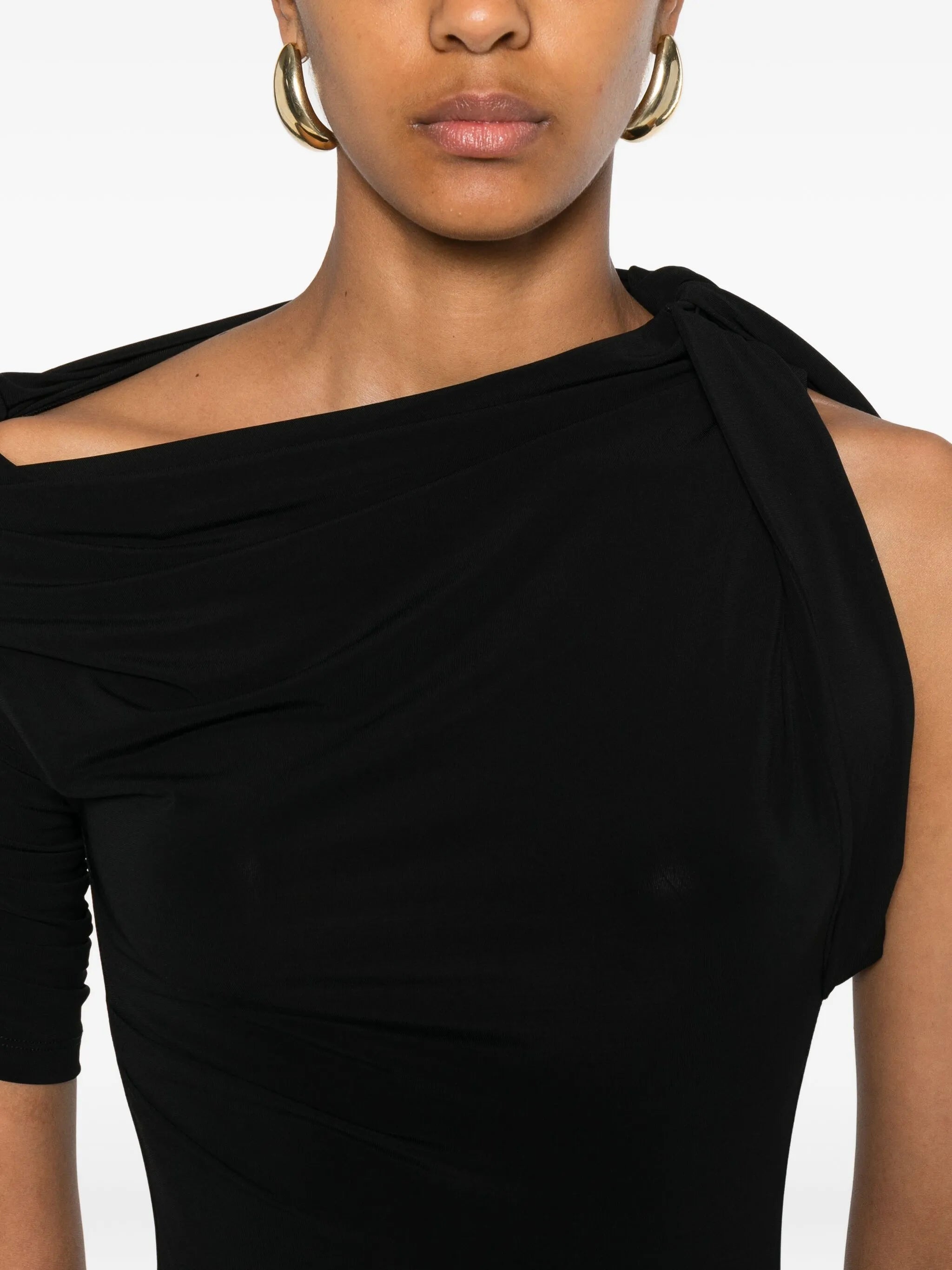 The Draped maxi dress