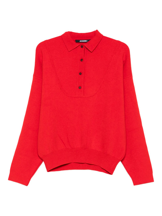 polo-neck sweater