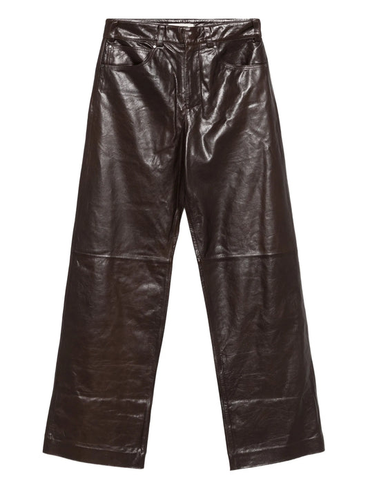 leather trousers