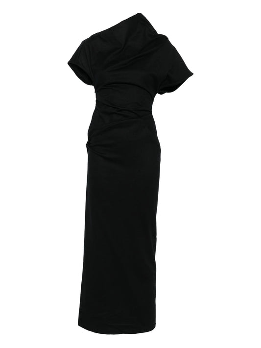 Flop high-neck midi dress