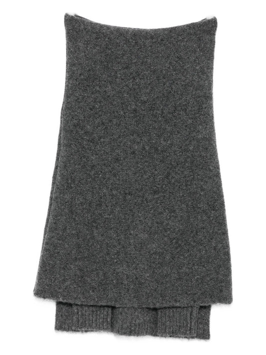 Bound off-shoulder sweater