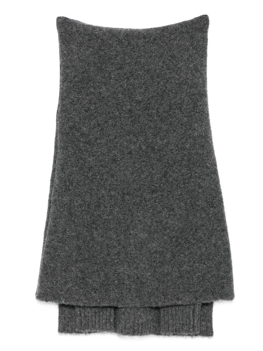 Bound off-shoulder sweater