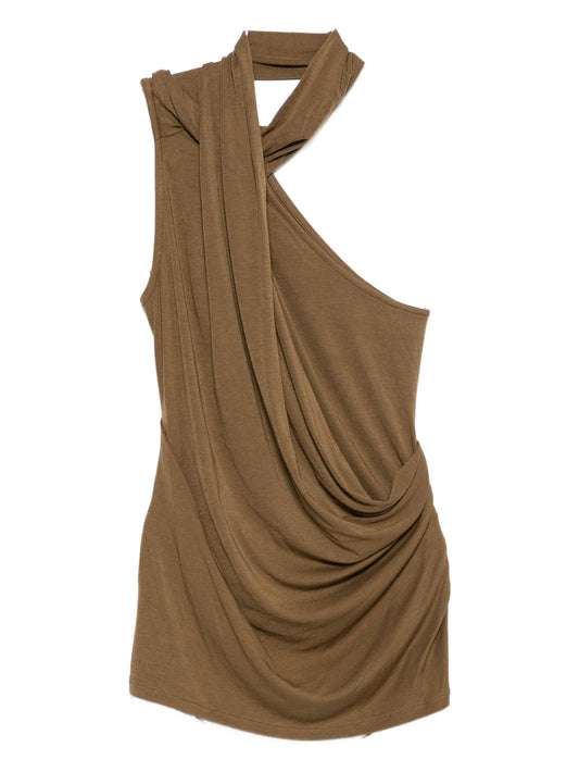 Dalters draped one-shoulder top