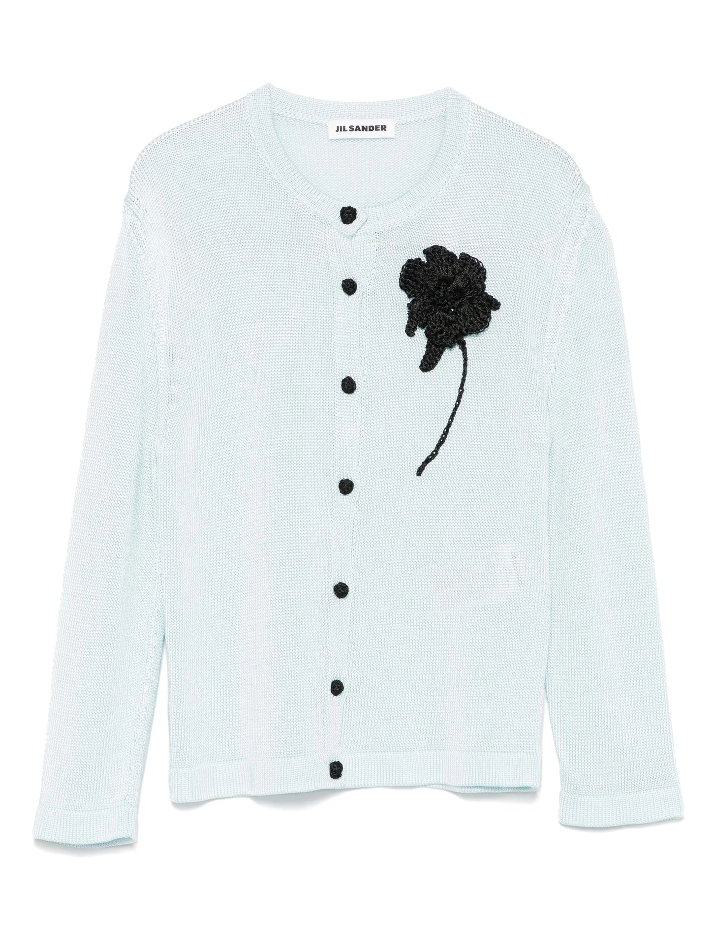 crochet flower cardigan