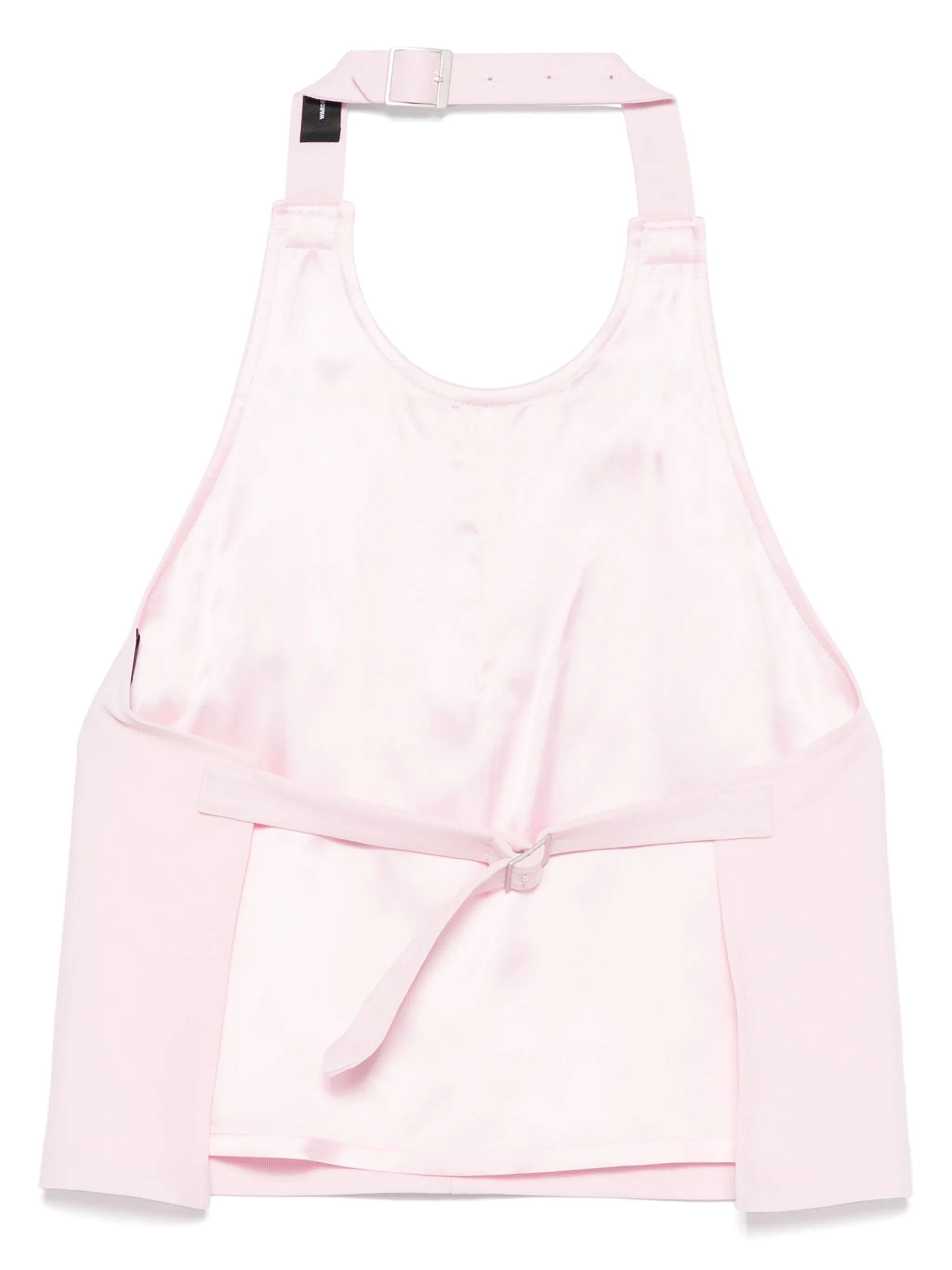 backless halter top