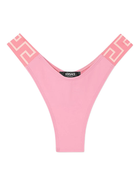 Greca-print bikini bottom