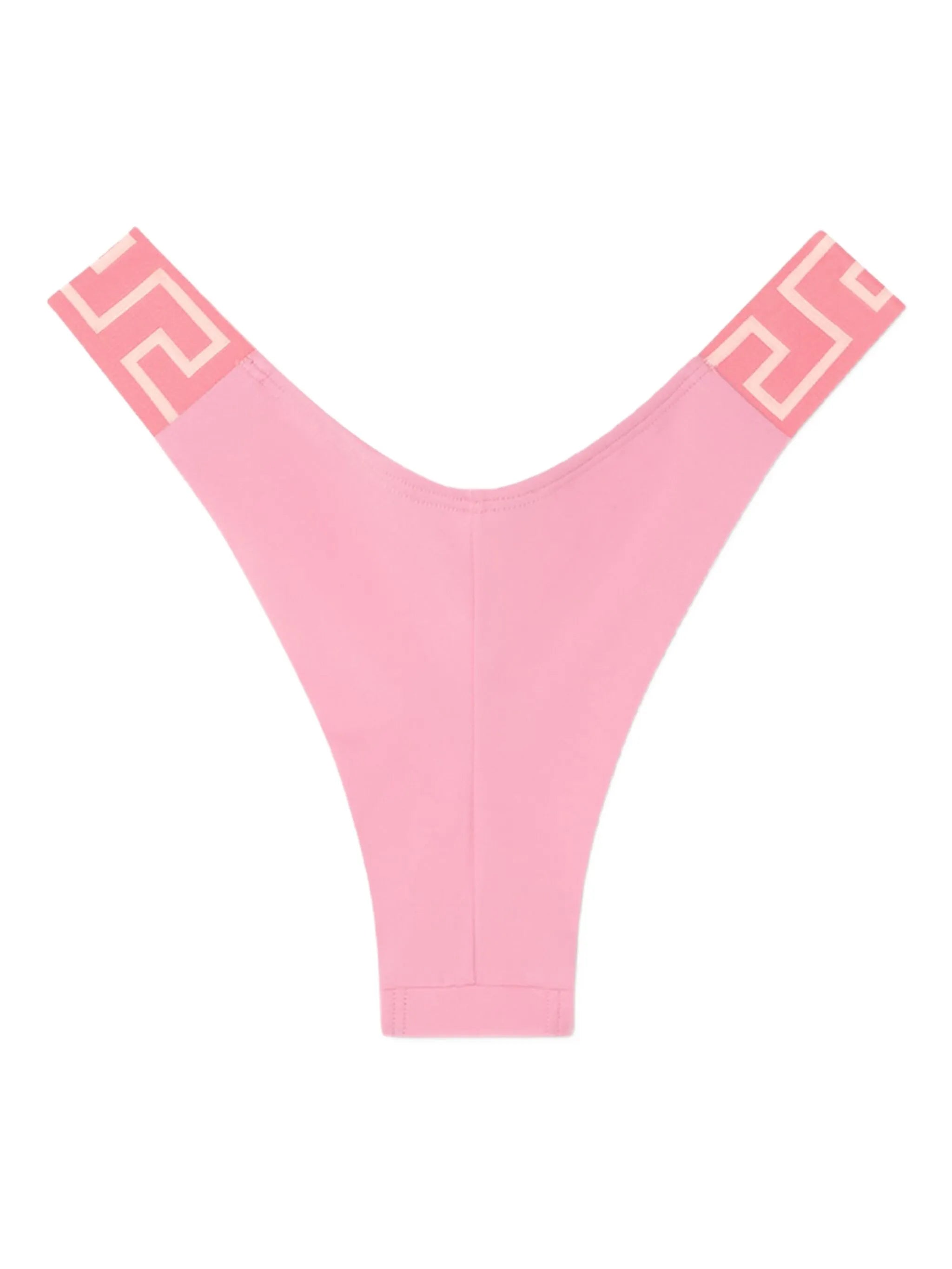 Greca-print bikini bottom