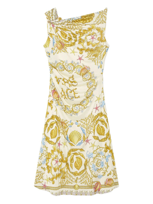 Underwater Barocco mini dress
