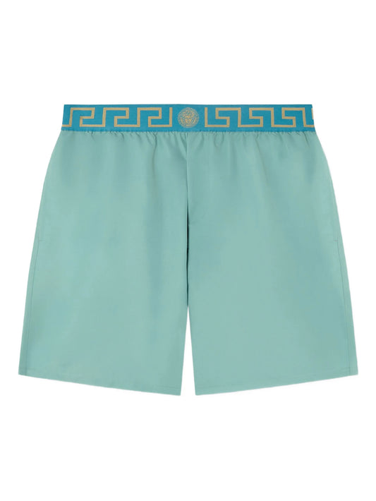 Greca Border swim shorts