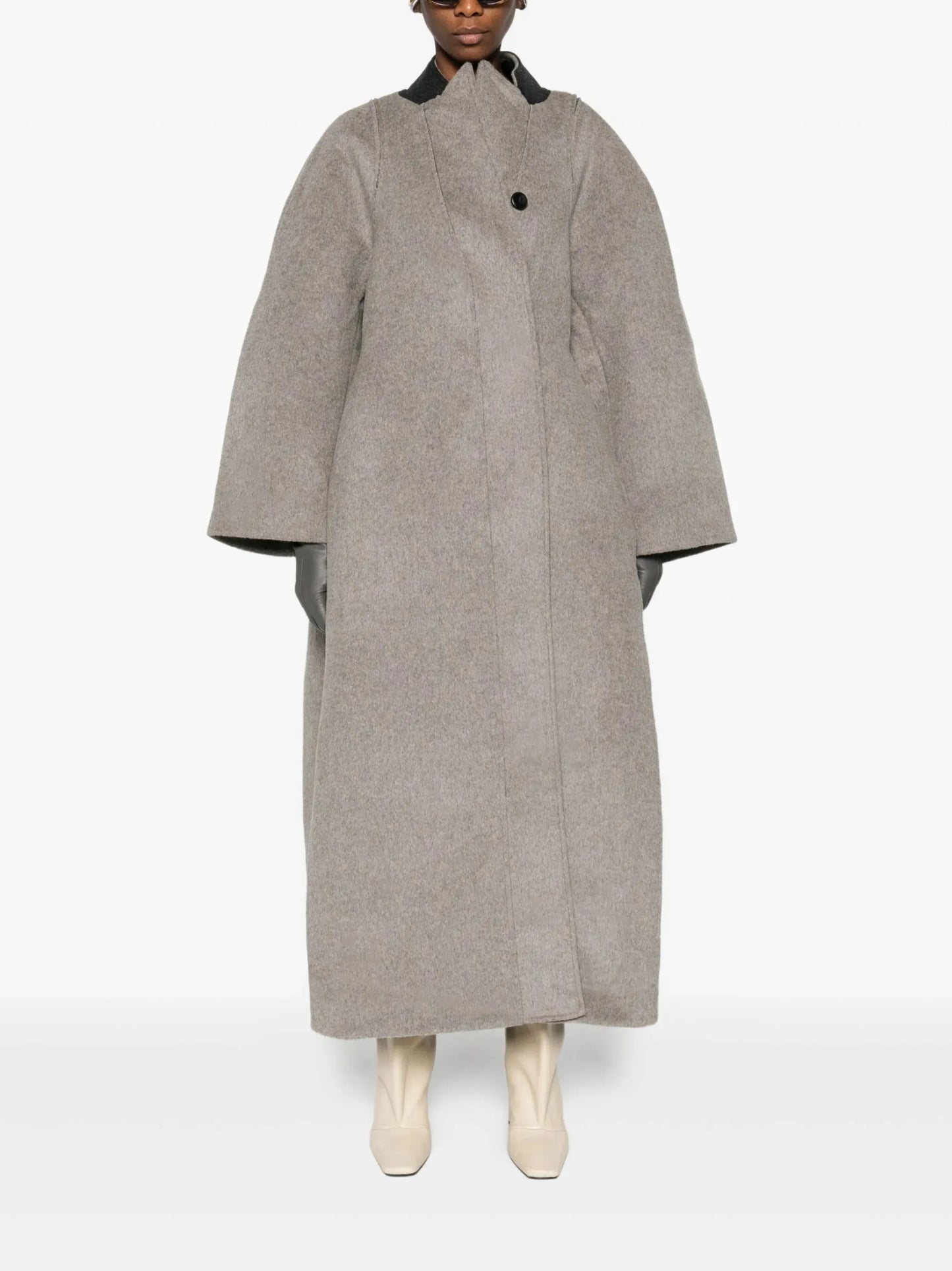 Vantage panelled coat