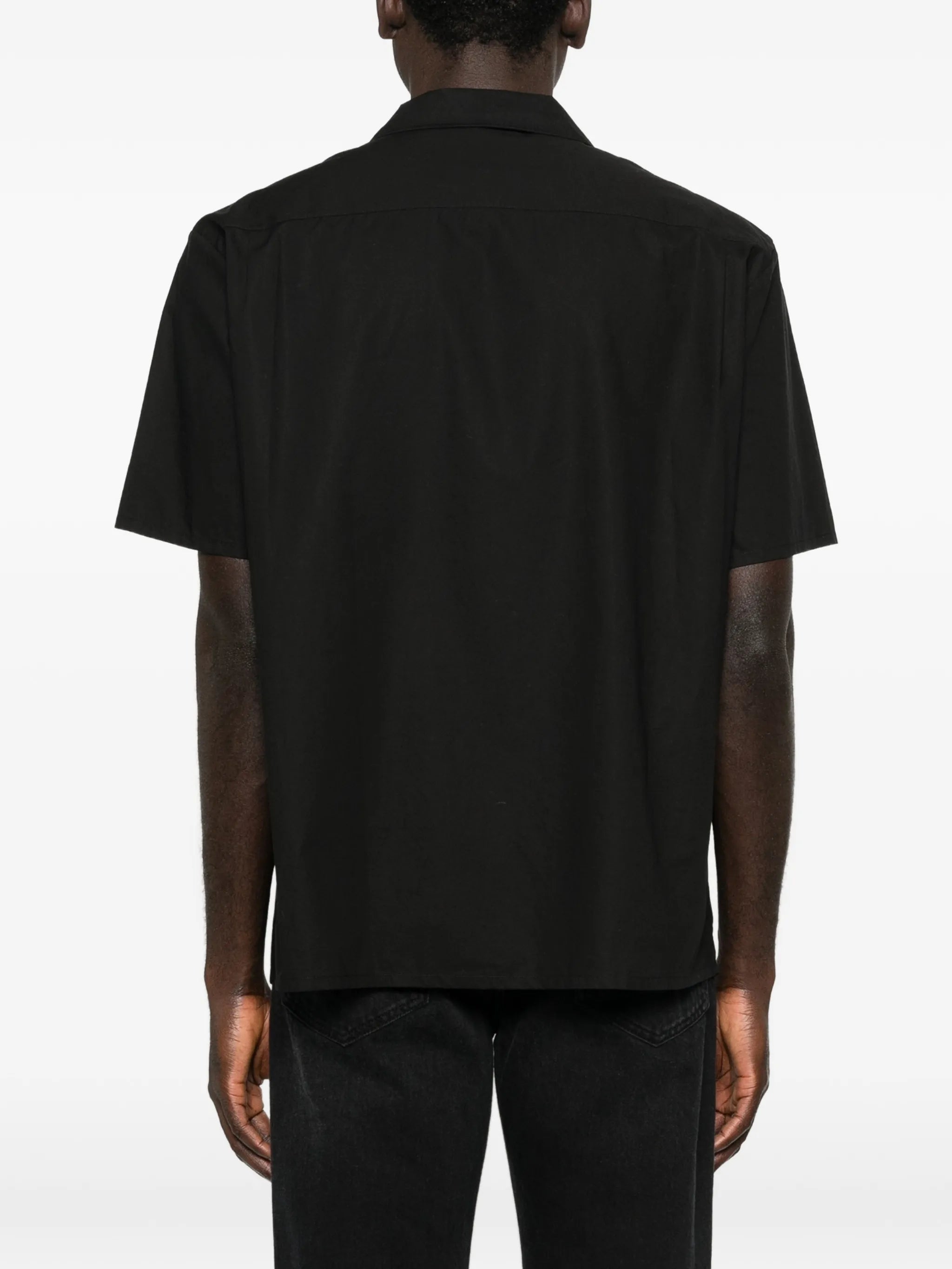 Jiro button-fastening shirt