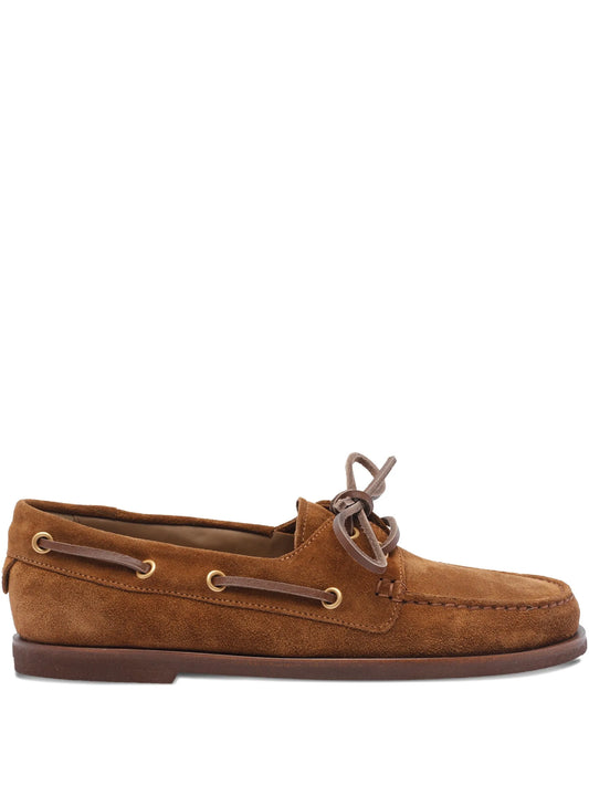 suede loafers