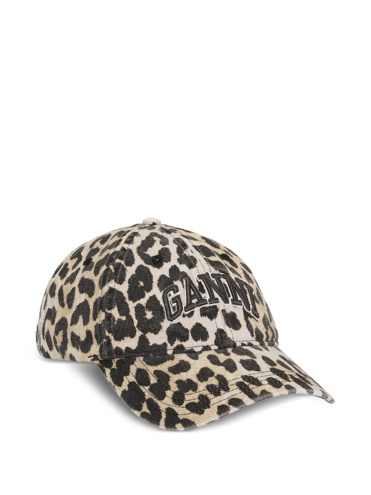 leopard-print cap