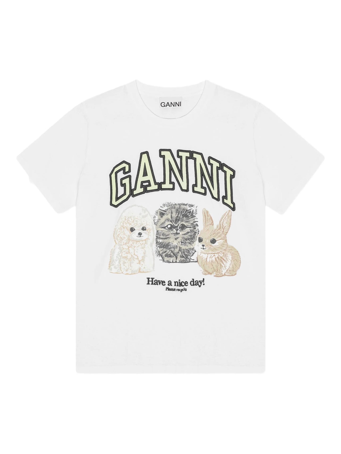 logo-print T-shirt