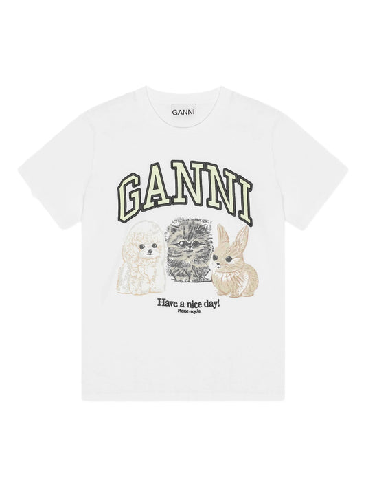 logo-print T-shirt