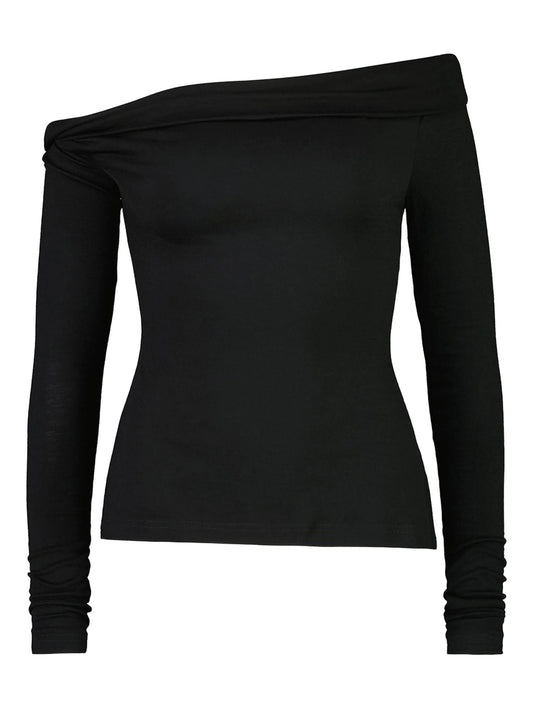 Elemental Manahou asymmetric off-shoulder top