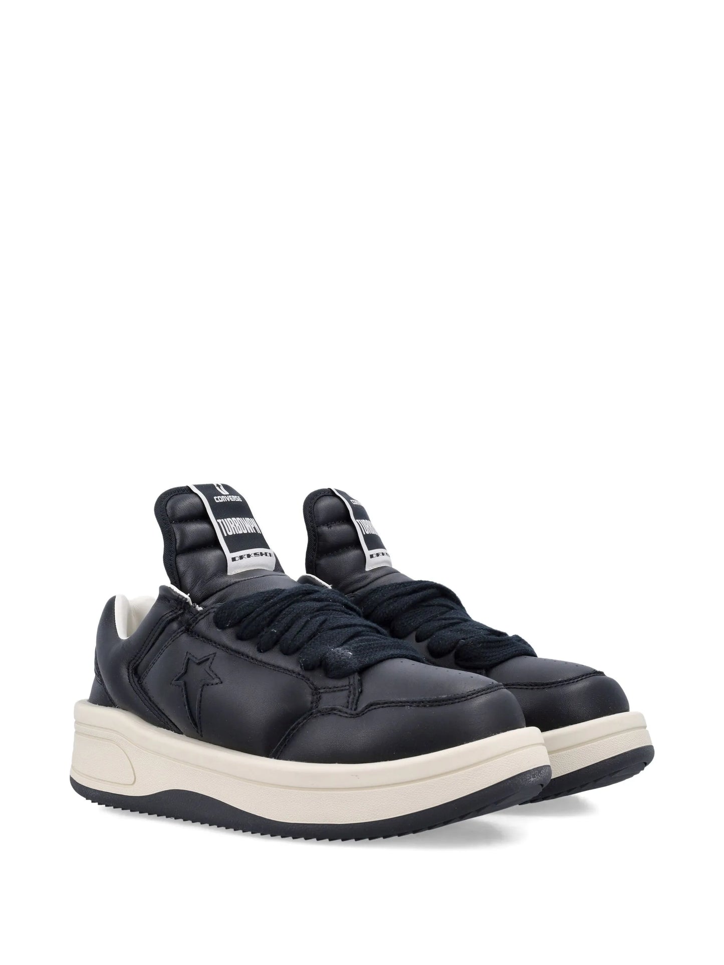 leather sneakers