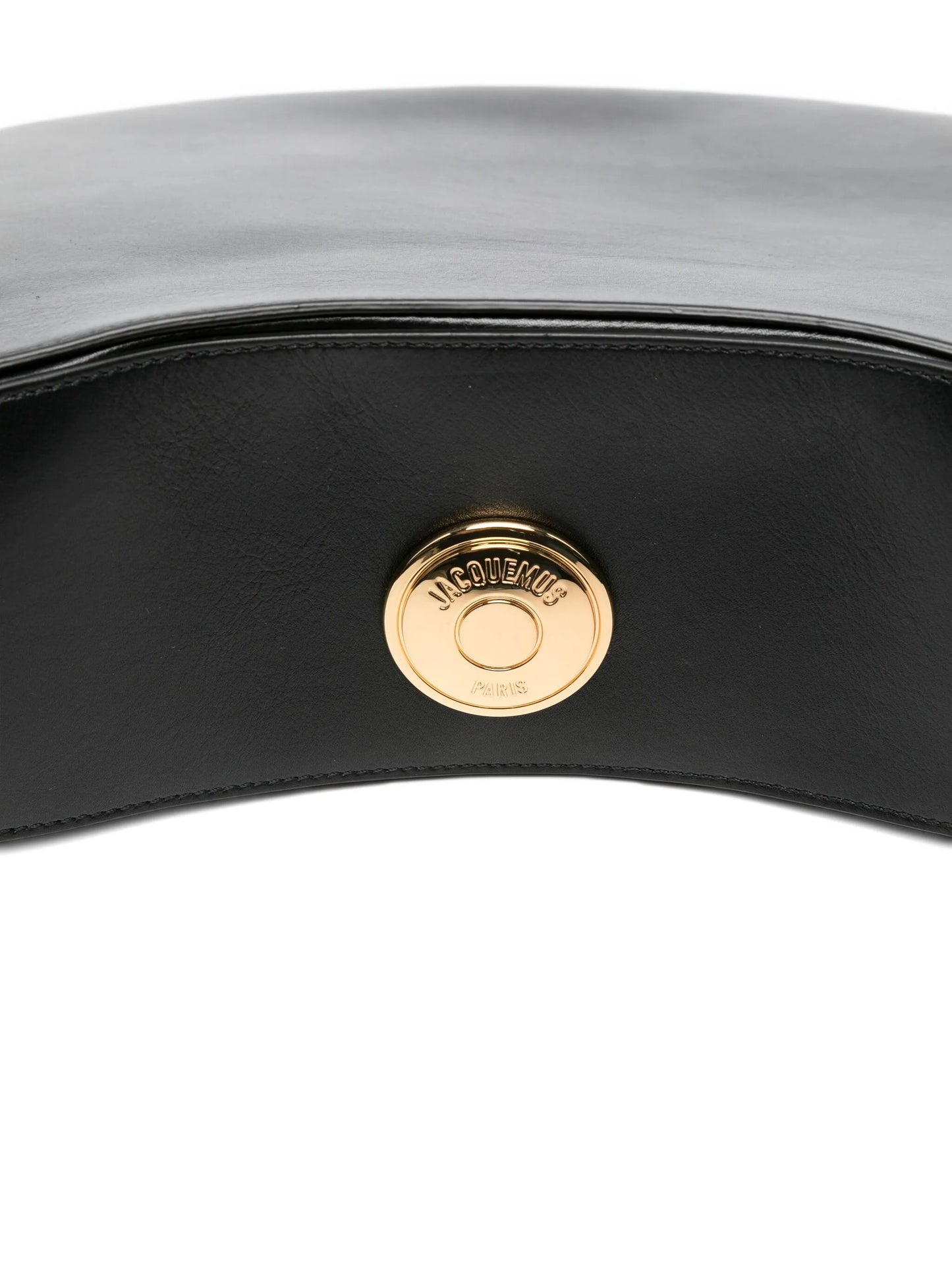 crescent leather bag