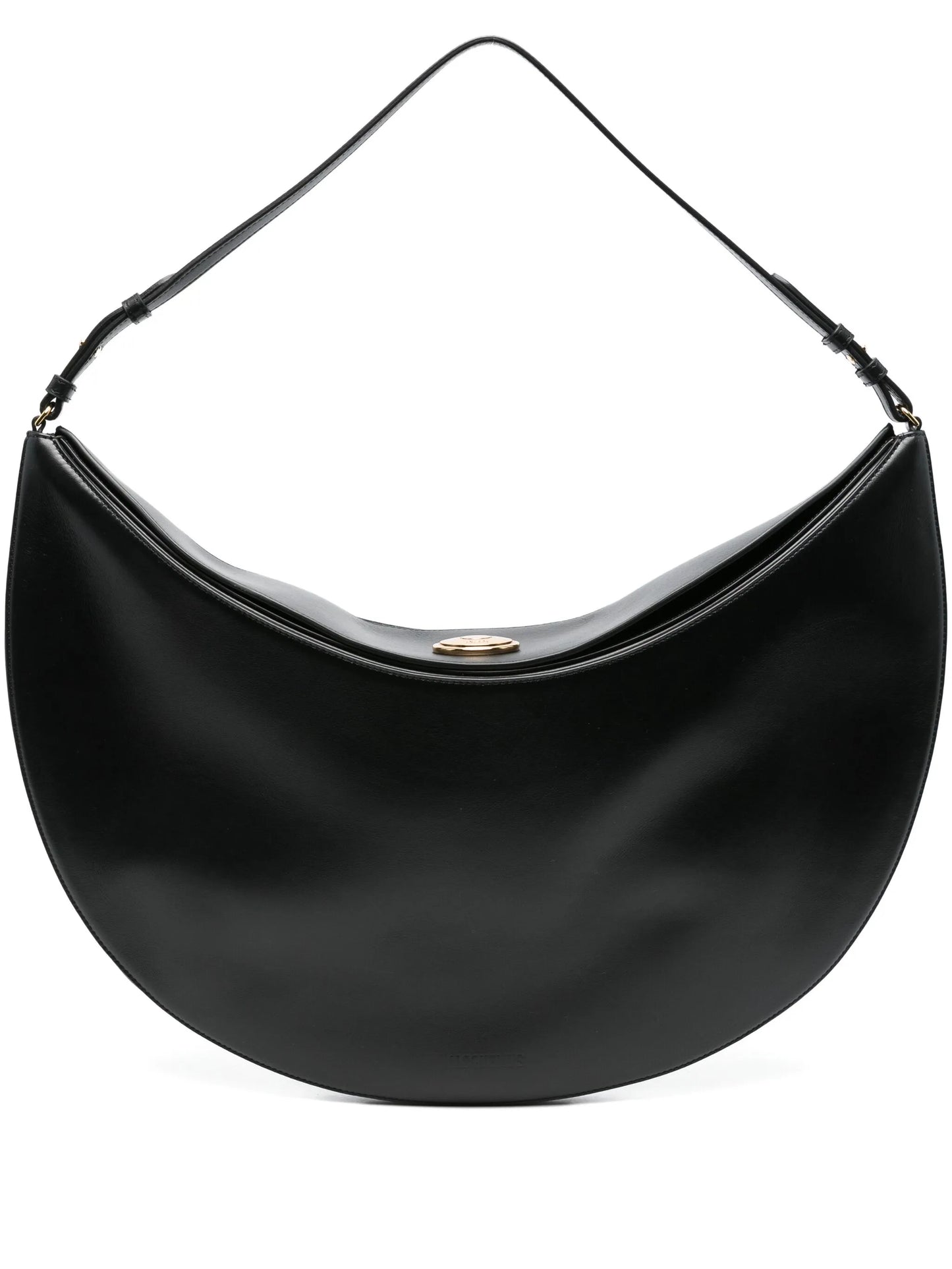 crescent leather bag