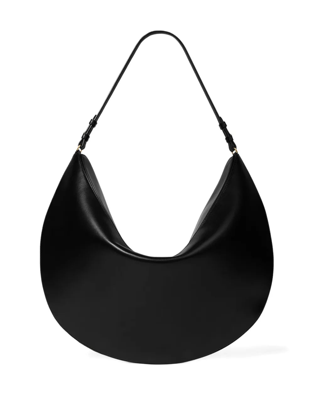 crescent leather bag